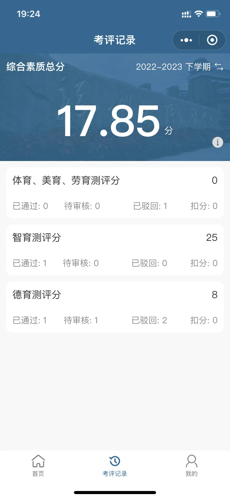 学生综合素质评测系统